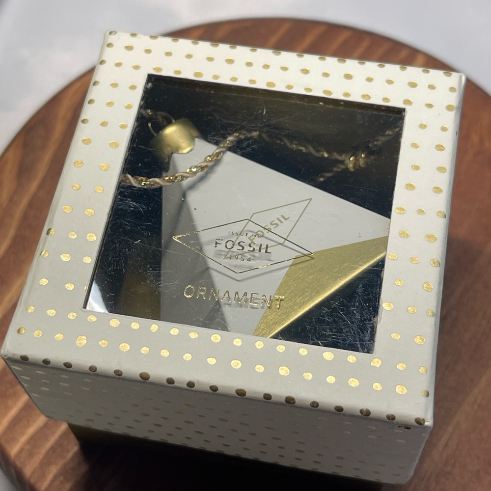 Fossil Gold Gift Box